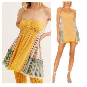 Free People Across The Sea Printed Tunic Top. S,M